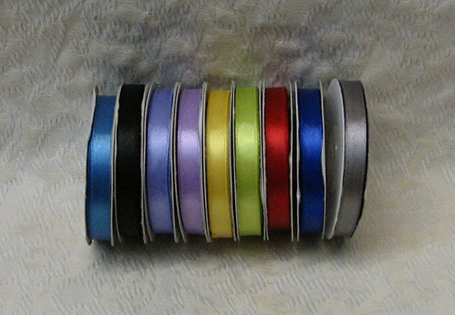 Single Faced Satin Ribbon