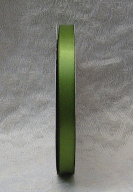 Apple Green Double Face Satin Ribbon