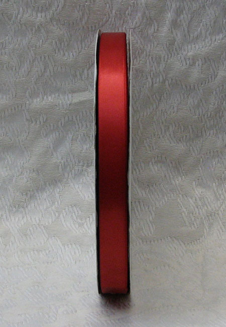 Red Double Face Satin Ribbon