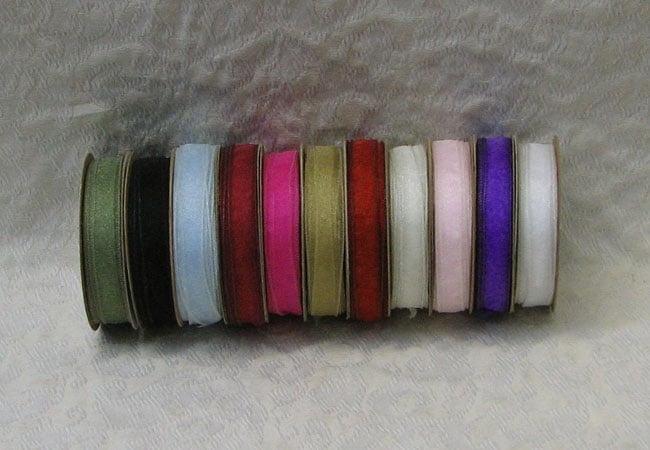 Deluxe Wired Sparkle Ribbon #3 5/8"