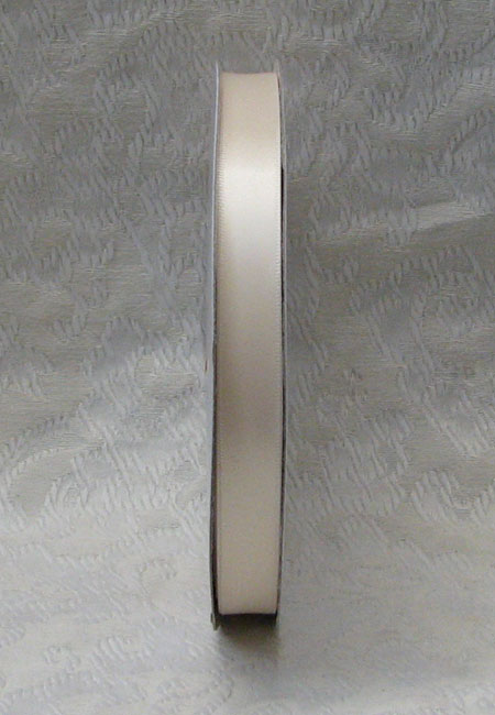 Ivory Single Face Ribbon