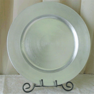 Charger Plates $2.35 - Silver