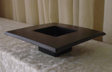 9" x 9" Mesa Matte Black