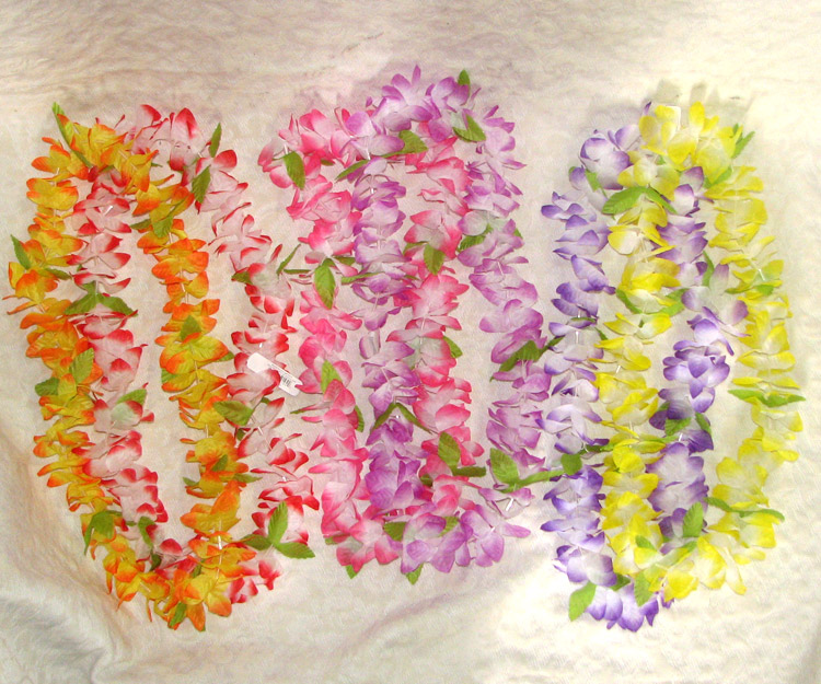Synthetic Maui Party Leis $.99 ea.