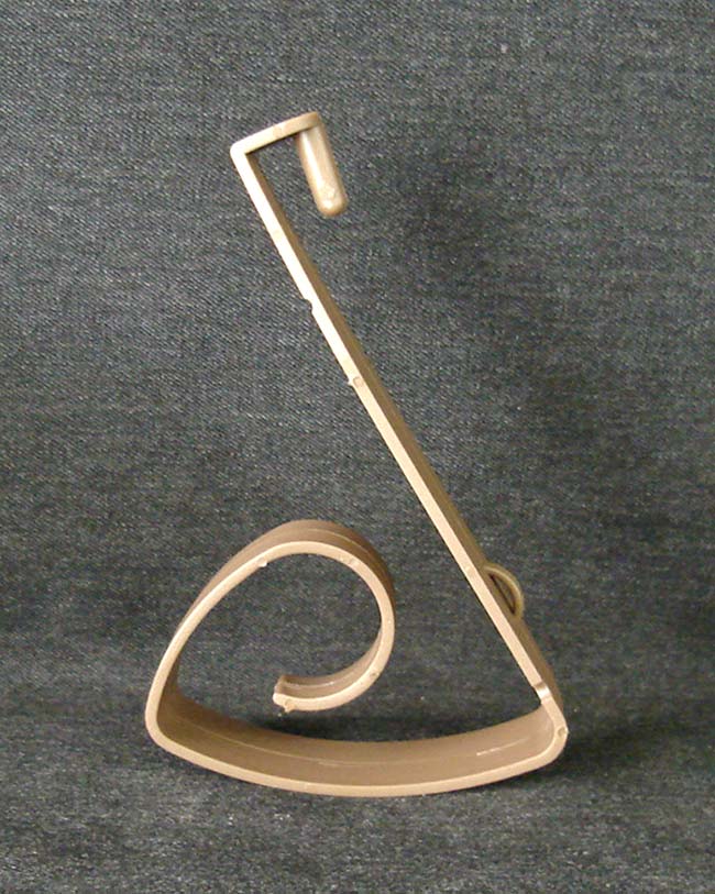 Brown Plastic Pew Clip, Bag of 24
