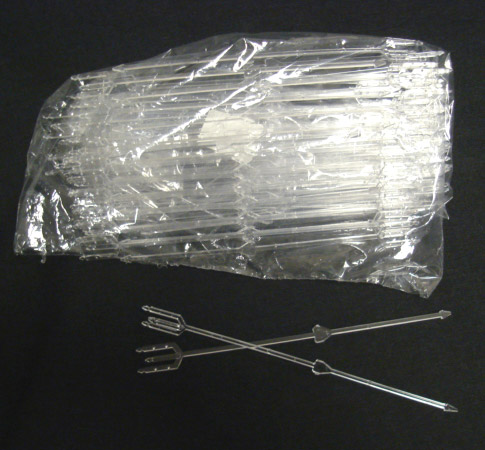 9.5 Straight Head Floral Pick Card Holders (100)