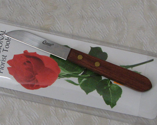 Floral Knife Closeup