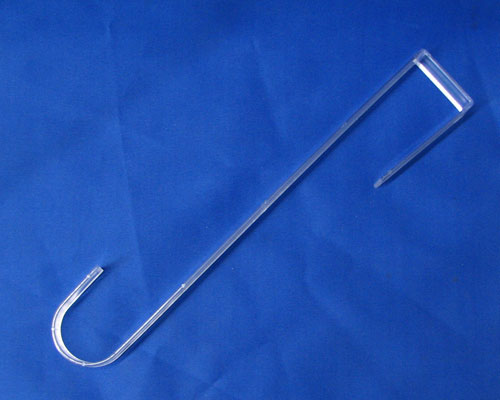 12" Clear Plastic Wreath Hanger
