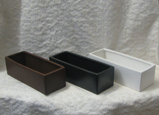 13" Matte Ceramic Planters