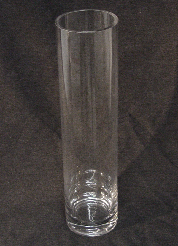 16" x 4" Glass Cylinder Vase