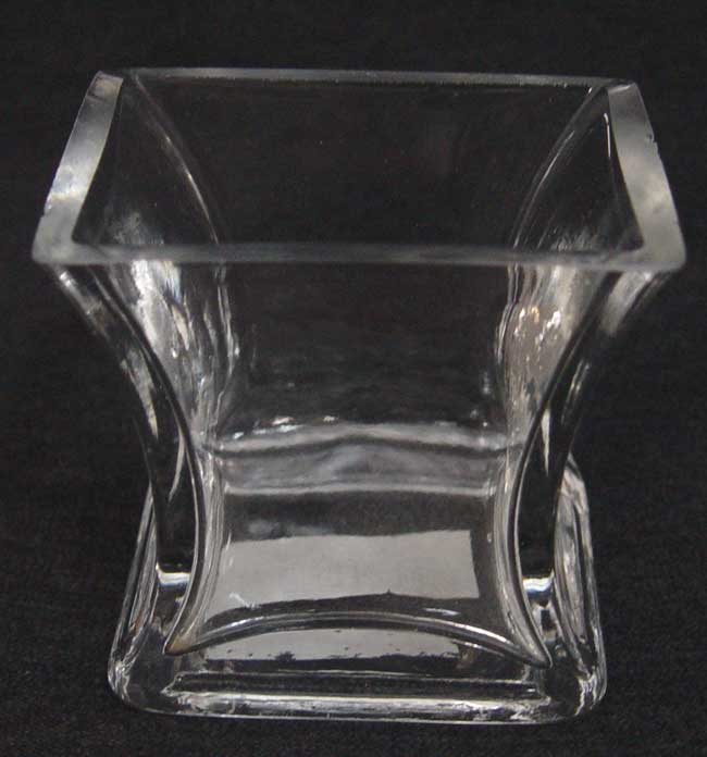 Glass Flared Vase 3" Tall