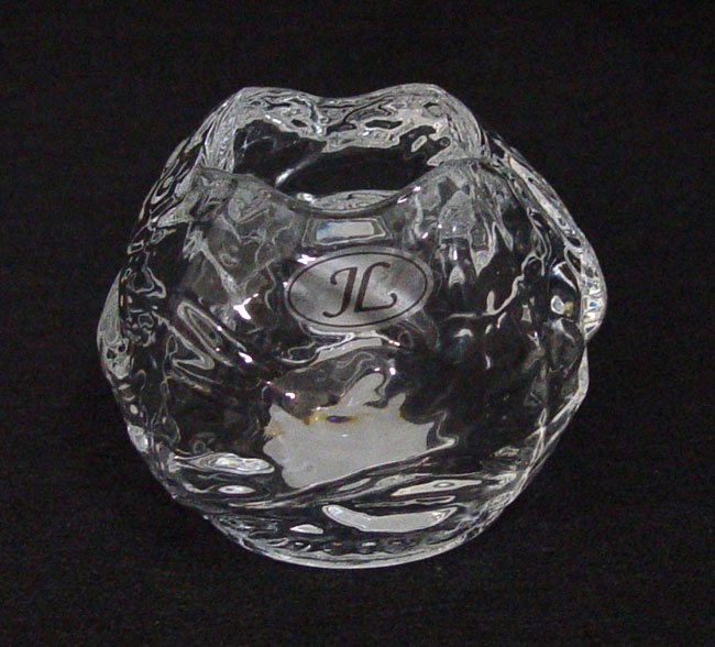 3" Tall Heavy Glass Bud VaseVotive Holder