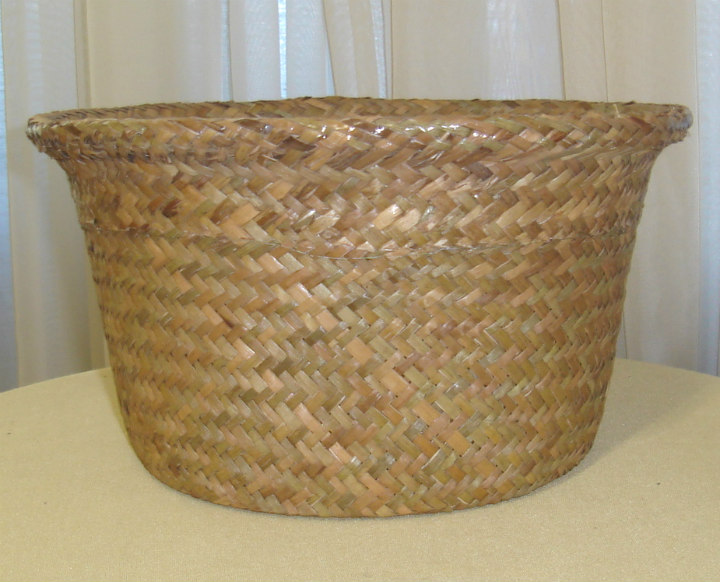 6" Round Wicker Basket