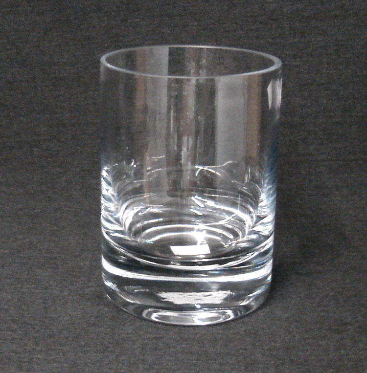 5 7/8" Tall Clear Glass Cylinder Vase