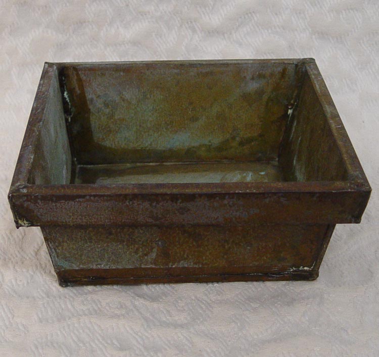 Small Patina Planter