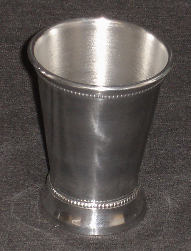 Medium Aluminum Mint Julep Cup Vase