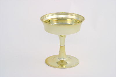 7" Gold Pedestal Gold