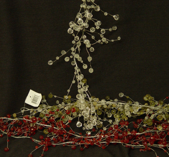 Crystal Garland, Wedding Accents in Assorted Colors